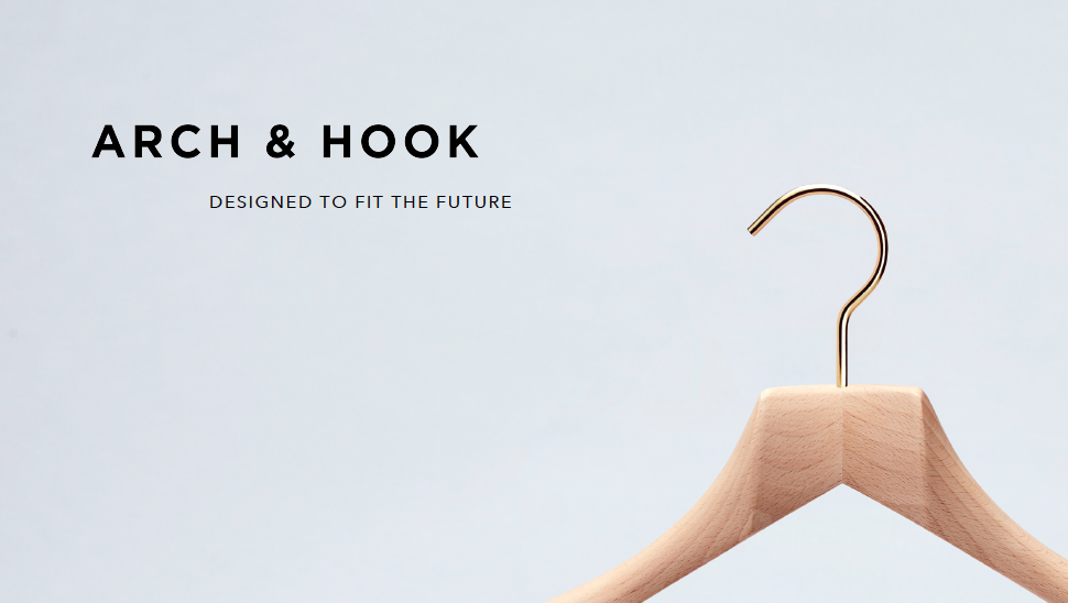 THE WORLD'S 1 SUSTAINABLE COAT HANGER BRAND ARCH & HOOK PARTNER WITH