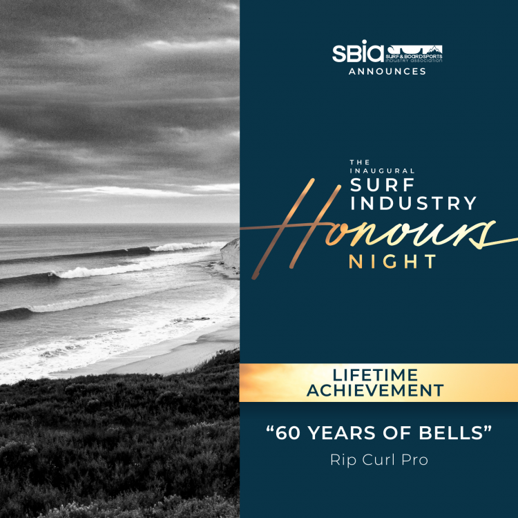 Surf Industry Honours Night Lifetime Achievement Award AUSTRALIAN